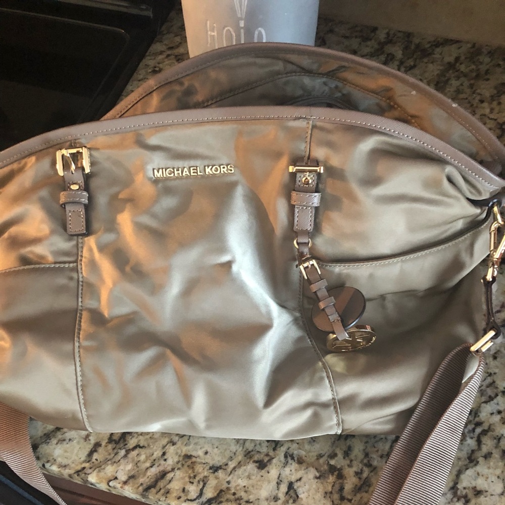 Michael Kors diaper bag with changing pad